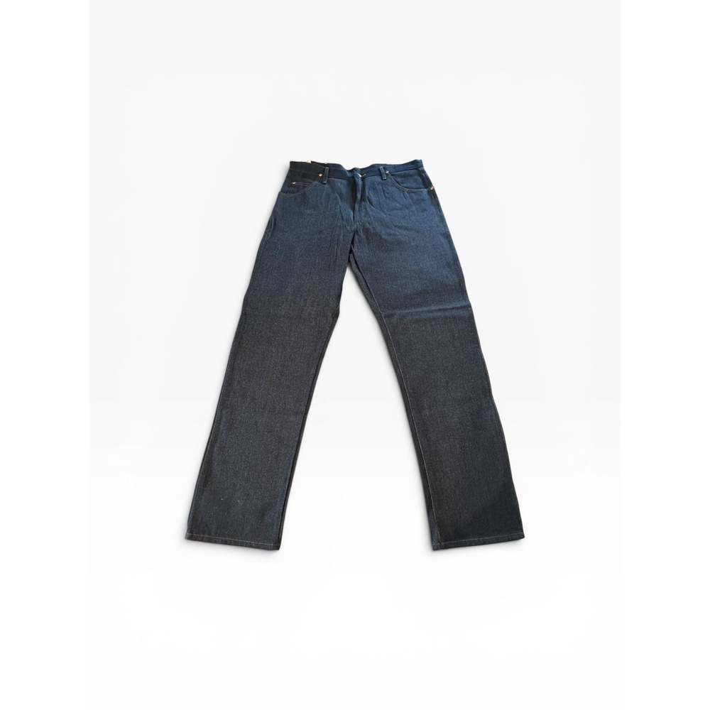 Wrangler Cowboy Cut Jeans Mens 40x36 Indigo New Rigid Relaxed Fit 31MWZDN